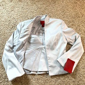 Elegant White Women's Jacket